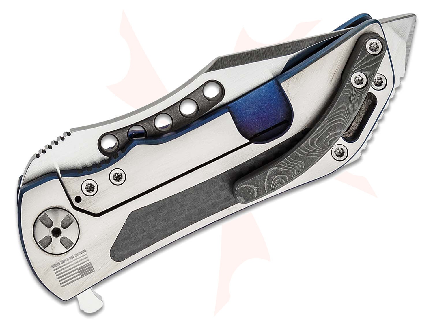 Darrel Ralph Designs Custom Dominator V5 Flipper Knife 3.75