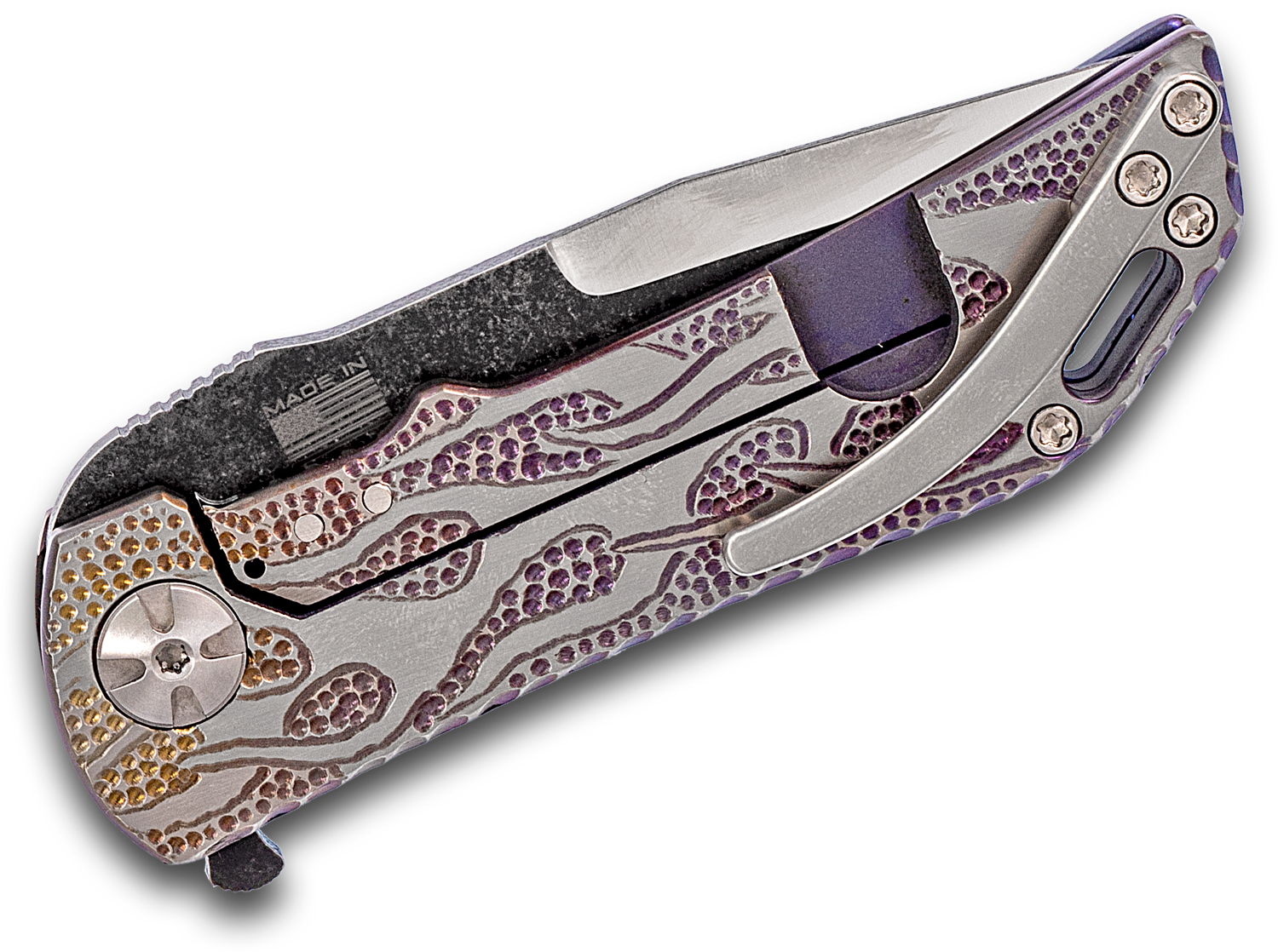 Darrel Ralph Designs Custom Dominator 35 Flipper Knife Set 3.5