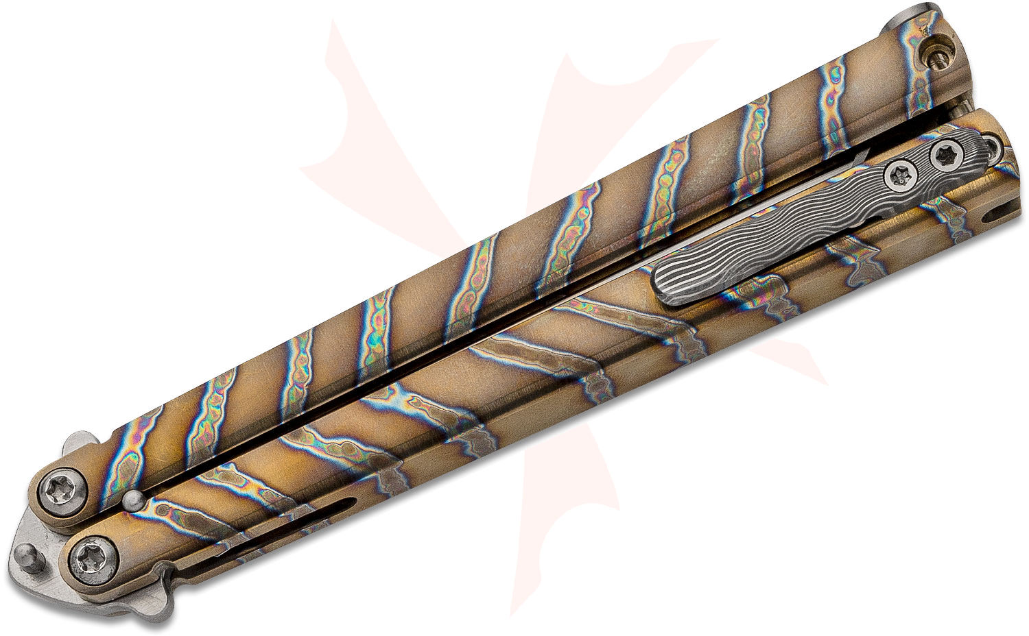 Darrel Ralph Designs Custom Gemini AA Balisong Butterfly Knife 4.5