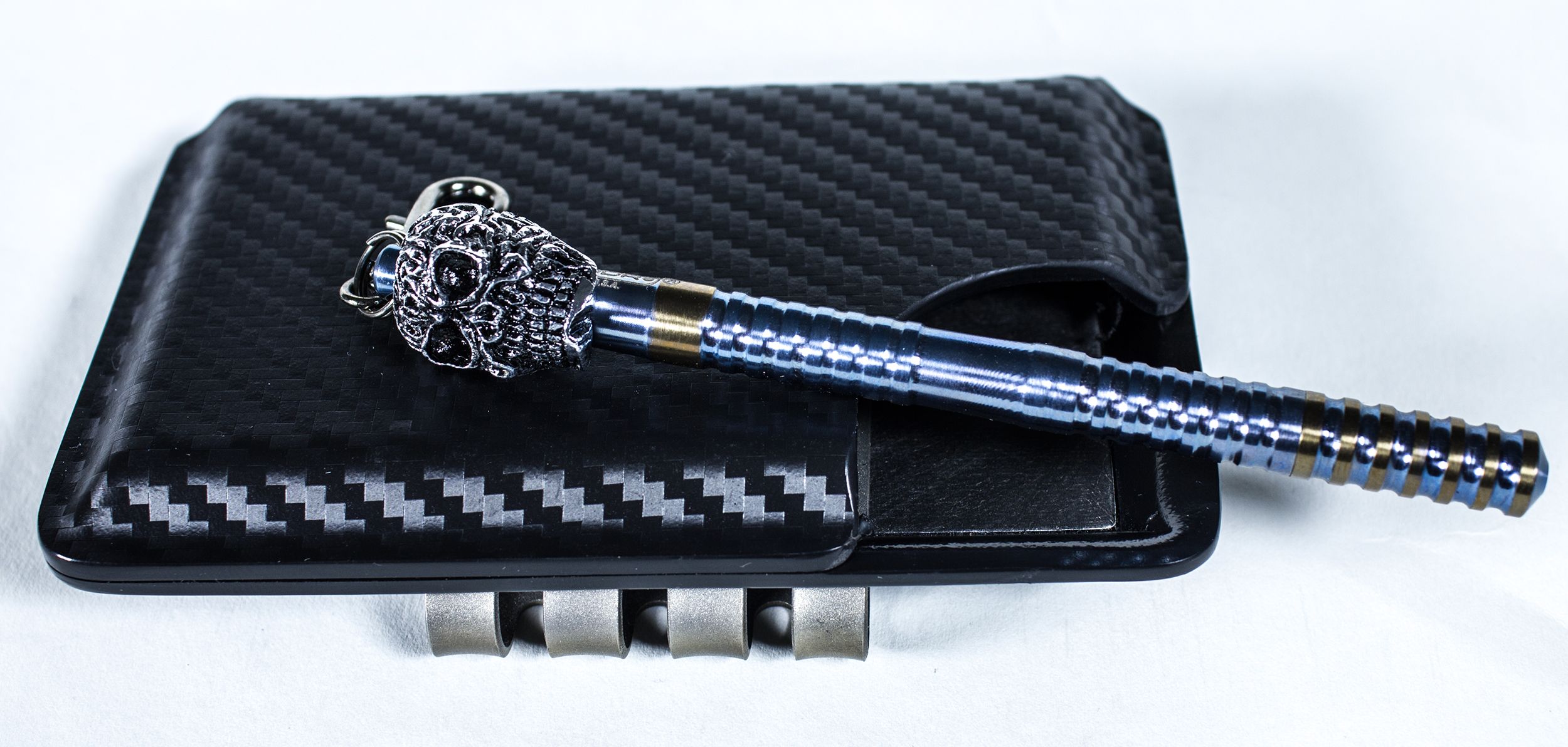 Darrel Ralph Designs Custom DDR Titanium Keychain Kubaton Pen with 