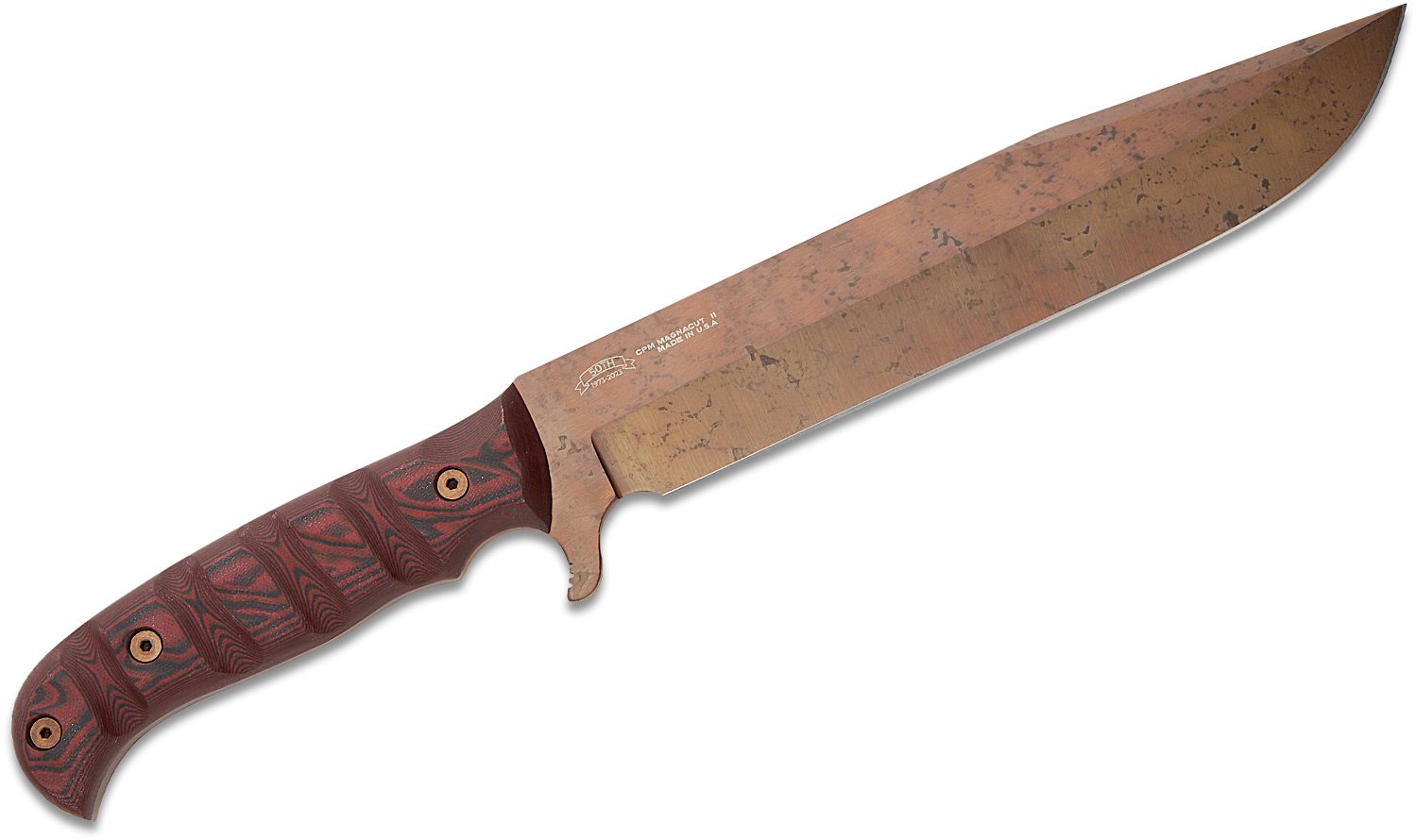 A1 - Black CeraCoat  Arizona Custom Knives