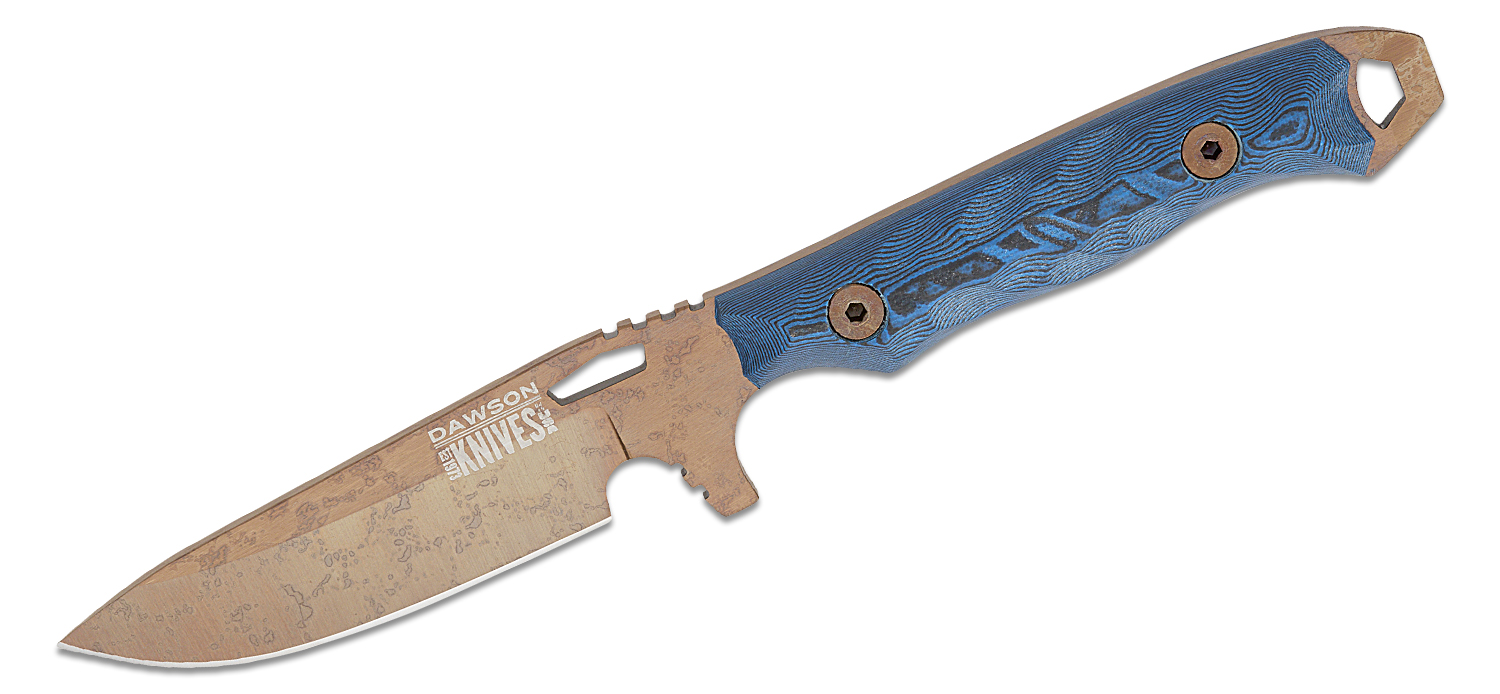 ハーフフェイスブレイズ　ナイフ　リング　タクティカル　タントー　ネイビーシールズ Dawson Knives Limited Release Outcast Fixed Blade Knife 3.125
