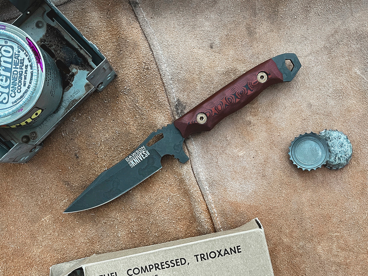 Dawson Knives Smuggler Fixed Blade Knife 3.375
