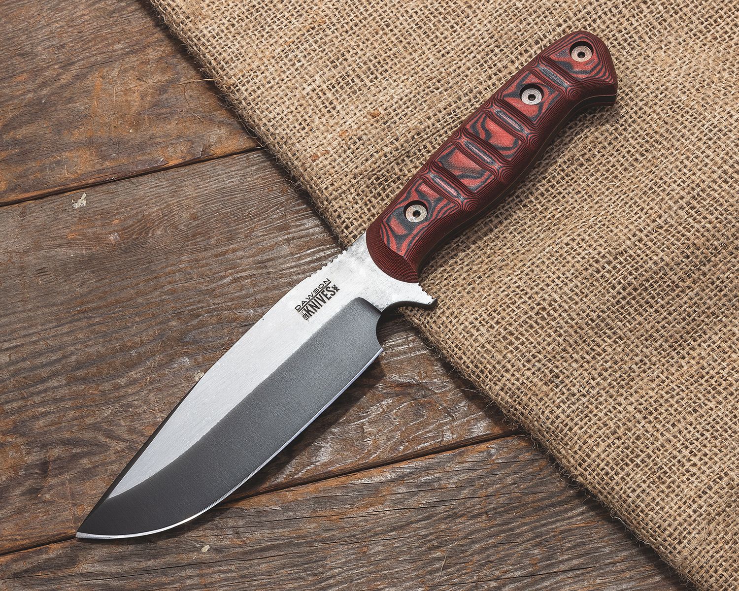 Dawson Knives Big Bear, Hunting Fixed Blade Knife