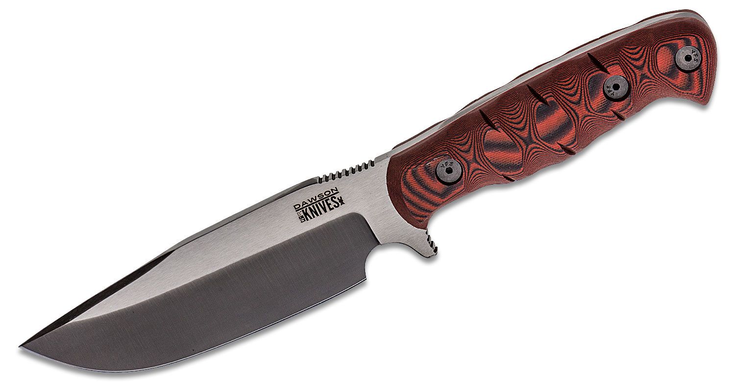 Dawson Knives Custom Big Bear Fixed Blade Knife 5 5 Cpm