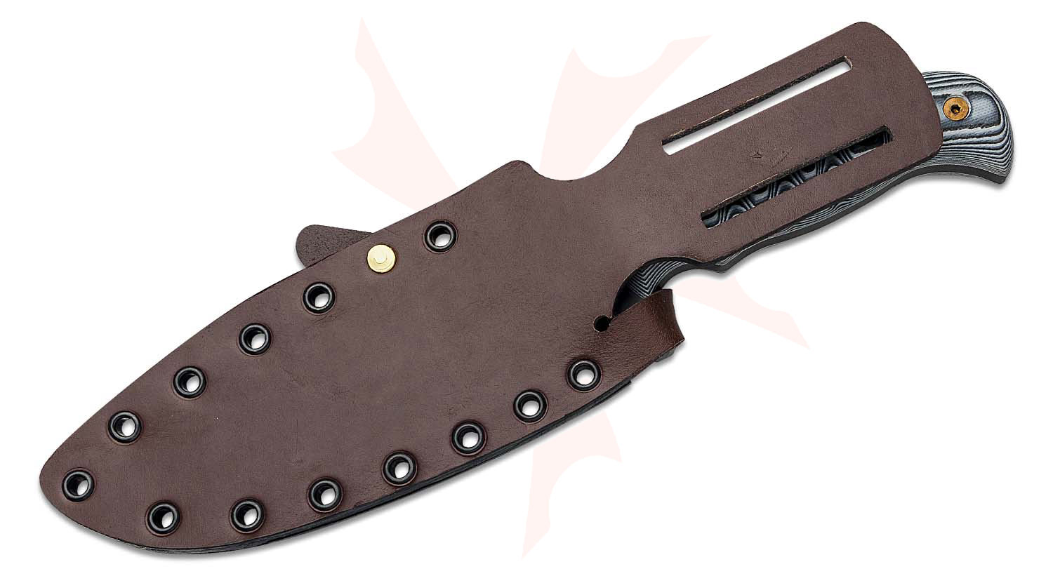 Dawson Knives Custom Bodyguard Fixed Blade Knife 6.25" CPMMagnaCut Apocalypse Black Bowie