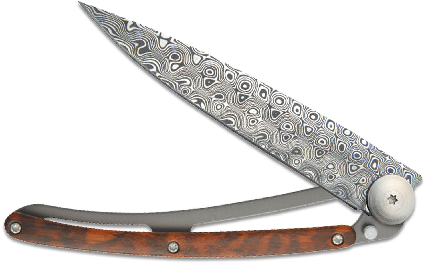6-10/6-070 Side-Port Diamond Knife, Lancet Blade, 1.00 mm, Straight, Length  120 mm, Titanium Handle —
