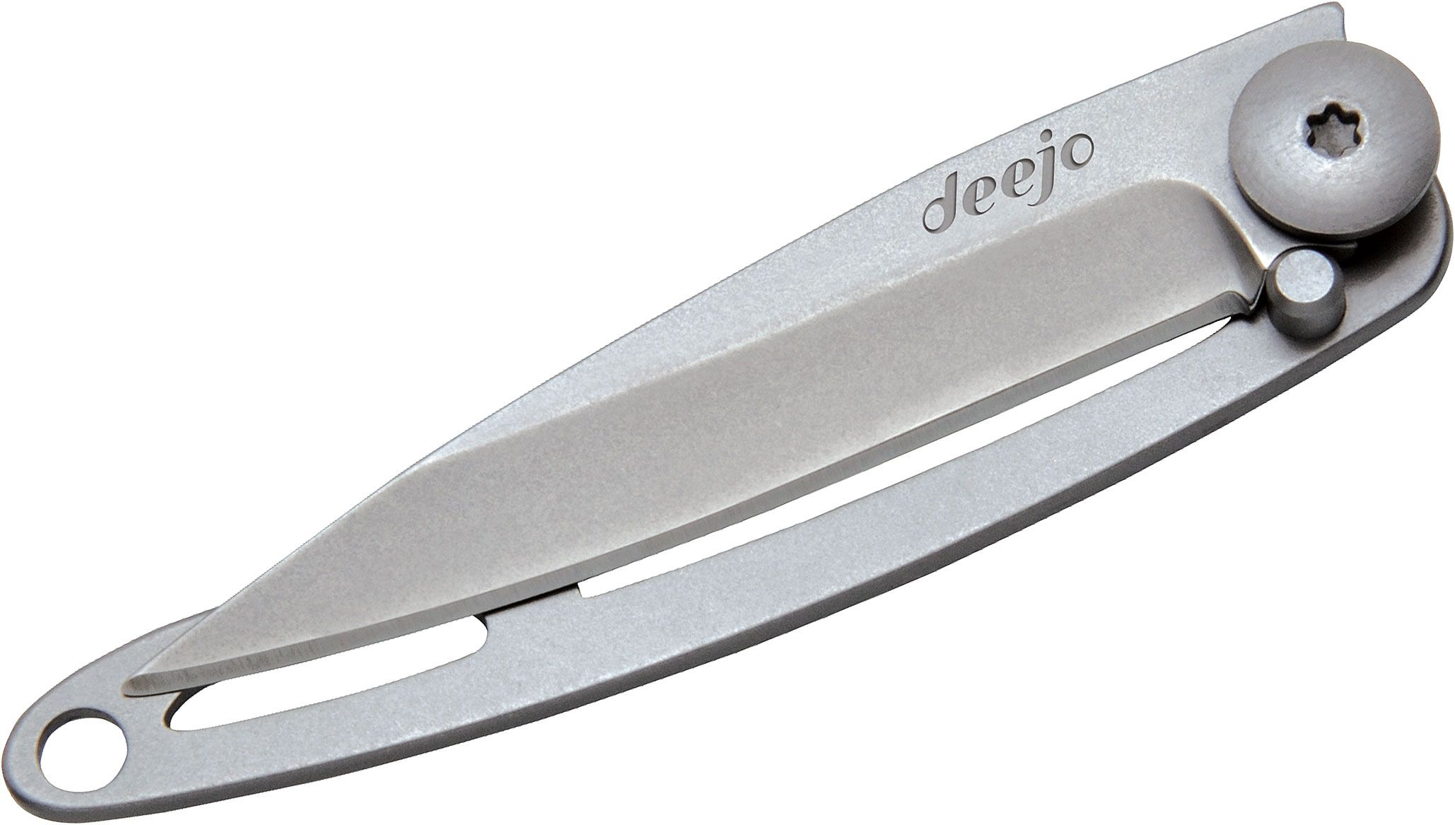 Deejo Knives Color Pink Polycarbonate 27g Folding Knife 3 