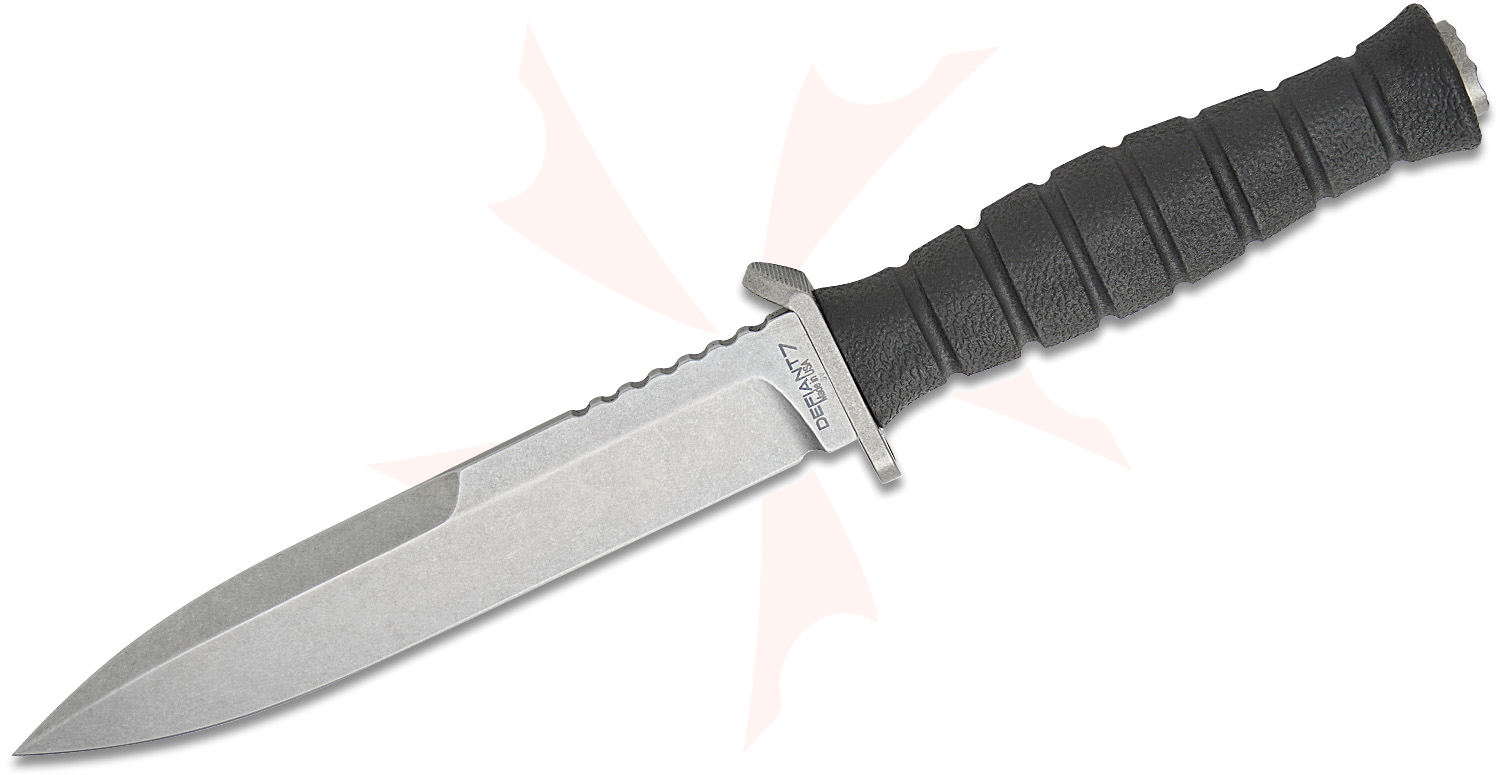 Defiant 7 Les George M320G Fixed Blade Knife 6.75
