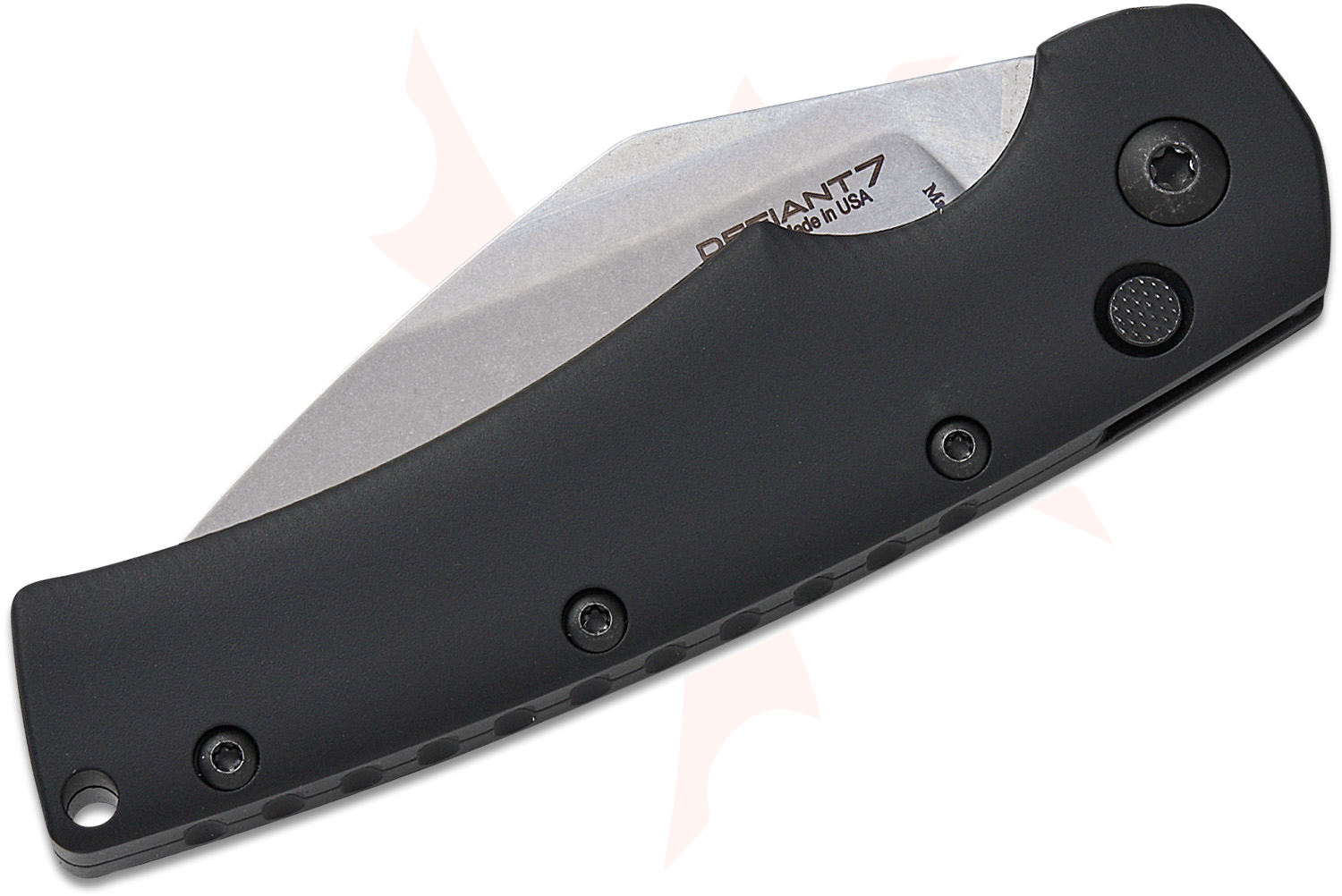 Defiant 7 Ryan Johnson Seax Push Button AUTO Folding Knife 3.5" CPM ...