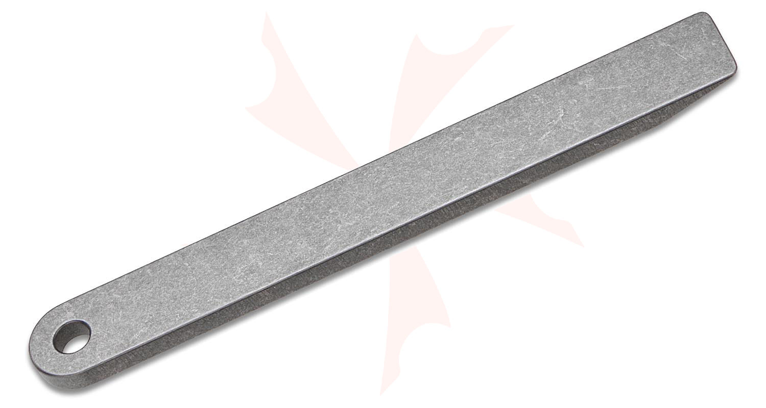 Defiant 7 Les George Ti-Pry Mini Titanium Pocket Pry Bar, 6.125