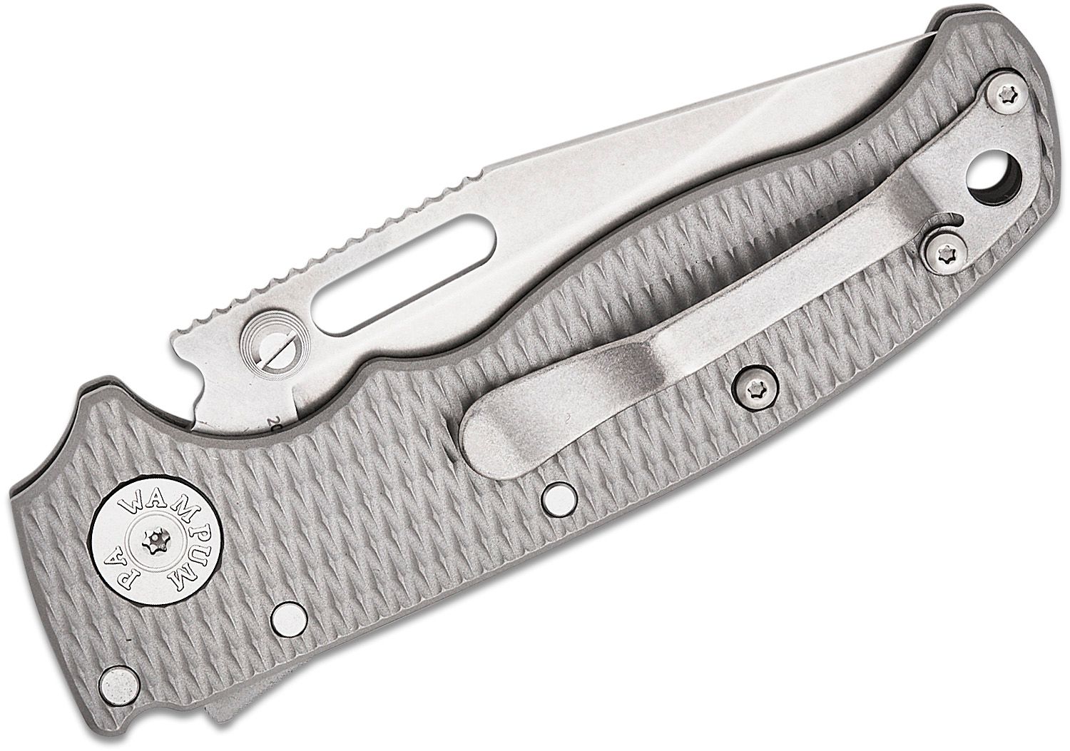 August Engineering Demko AD20.5 Silver Knife Handle Scales 1201SLR –  Atlantic Knife Company