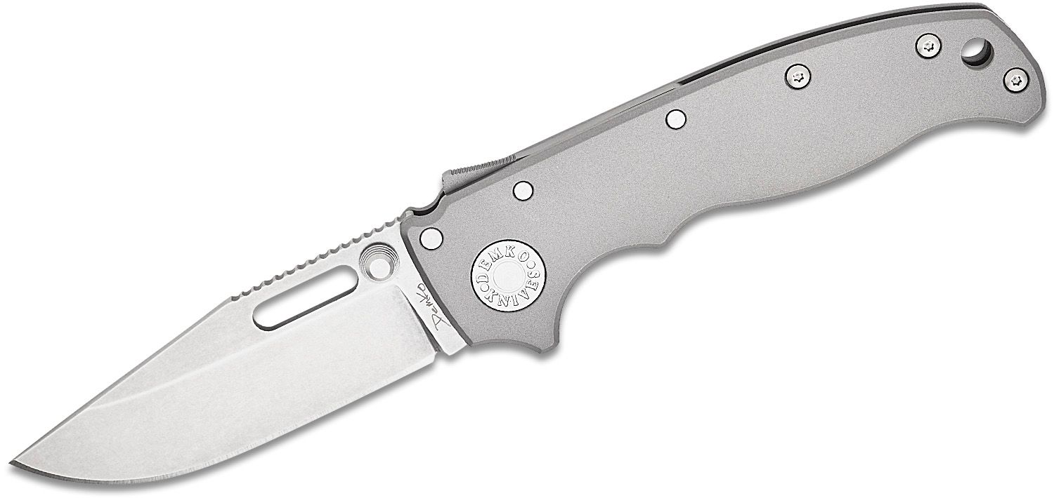 August Engineering Demko AD20.5 Silver Knife Handle Scales 1201SLR –  Atlantic Knife Company