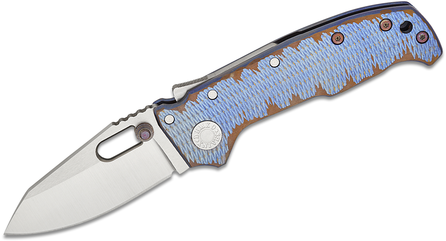 オトメイト AGF ウキョウ アクブロ Andrew Demko Custom AD20 Compact Shark Lock Folding Knife 3.25