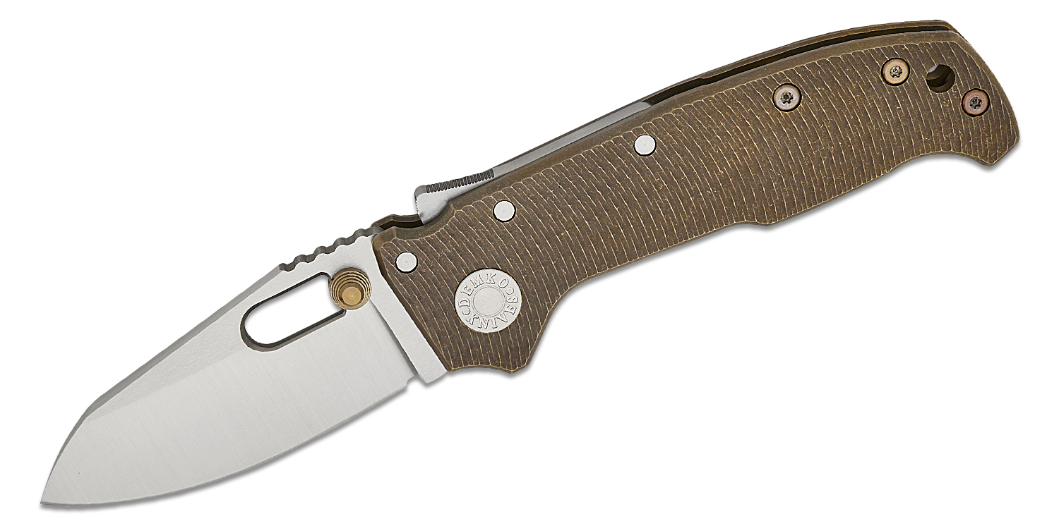 Andrew Demko Custom AD20 Compact Shark Lock Folding Knife 3.25