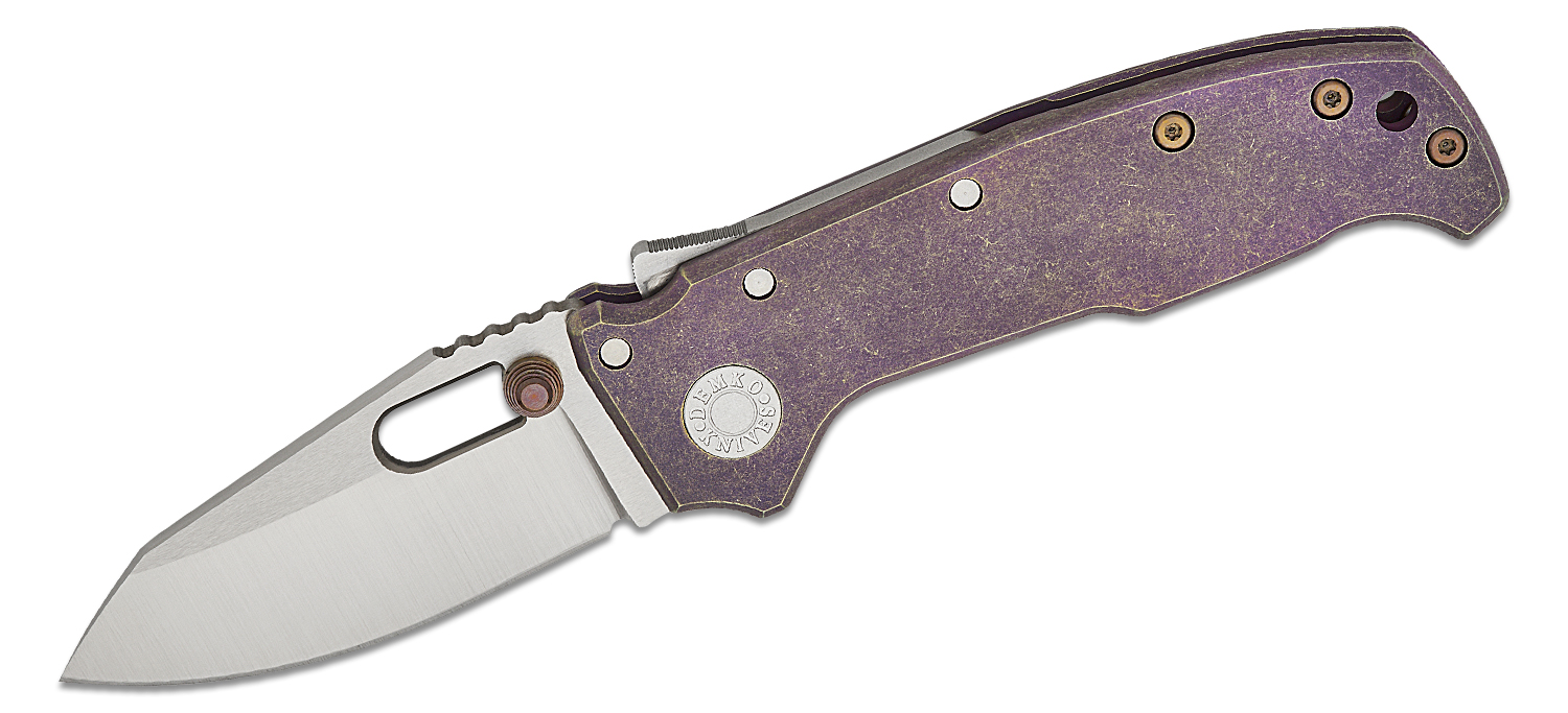 Andrew Demko Custom AD20 Compact Shark Lock Folding Knife 3.25