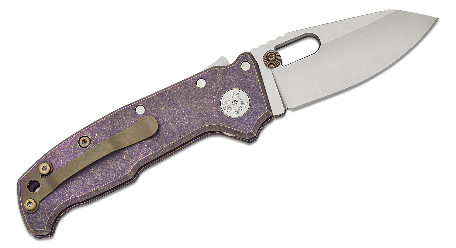 Andrew Demko Custom AD20 Compact Shark Lock Folding Knife 3.25