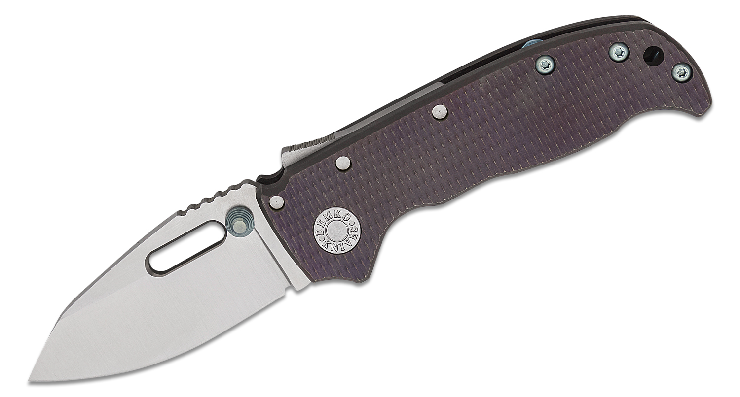 Andrew Demko Custom AD20 Compact Shark Lock Folding Knife 3.25