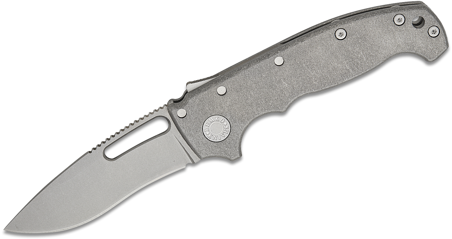 Andrew Demko Machine Ground AD20S Shark Lock Folding Knife 3.63