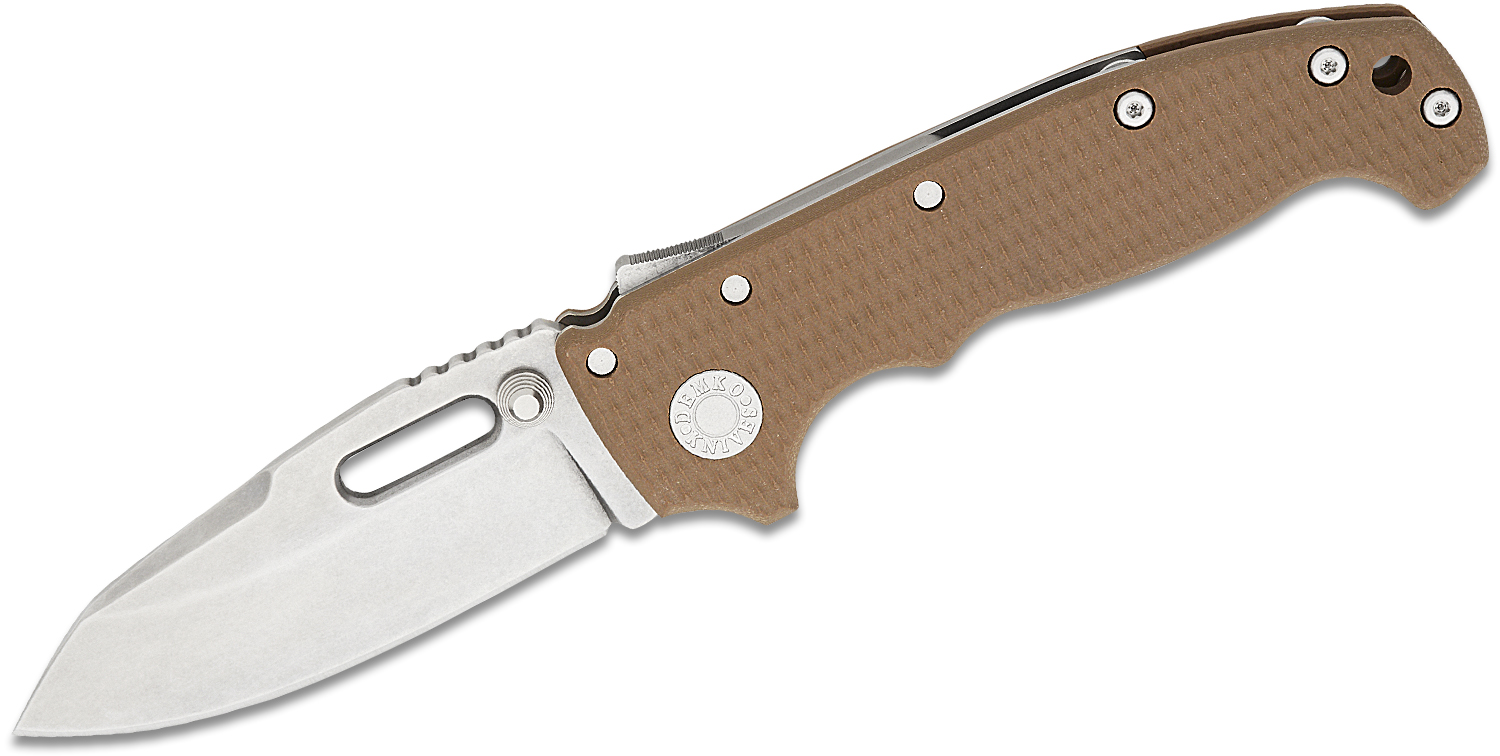Andrew Demko Machine Ground AD20 Shark Lock Folding Knife 3.5