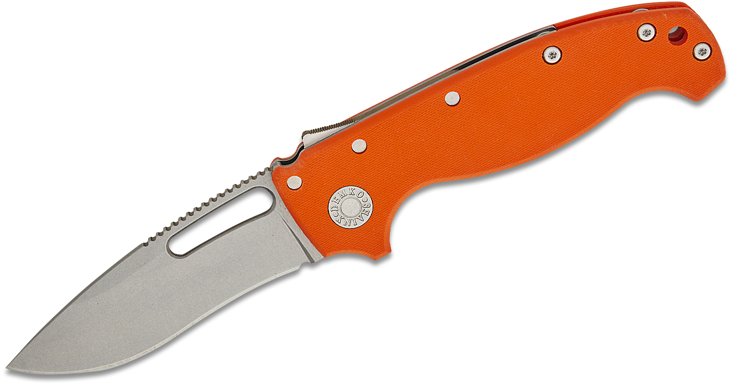Demko Custom Shop Machine Ground AD20S Shark Lock Folding Knife