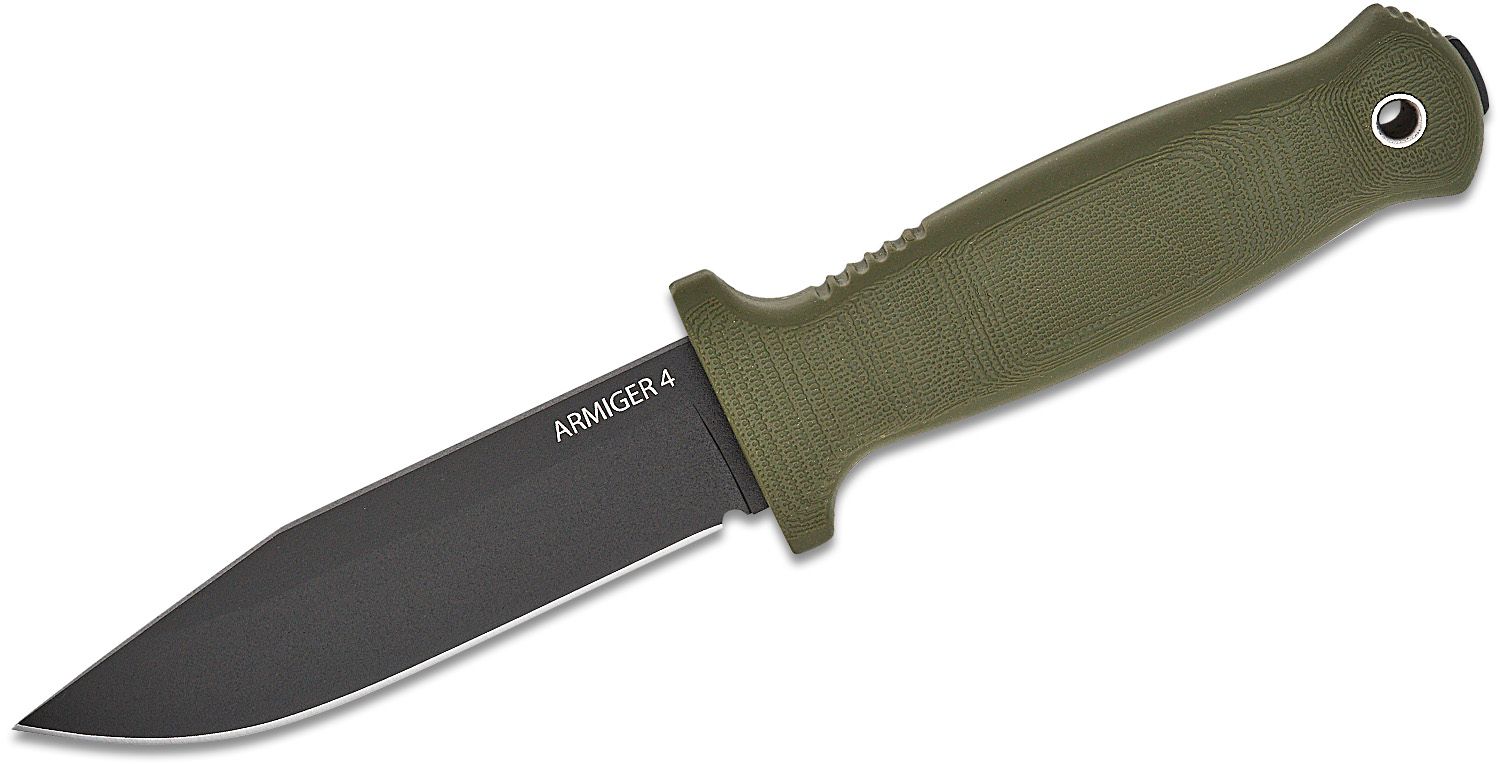 Demko Knives Armiger 4 Fixed Blade Boot Knife 4.25