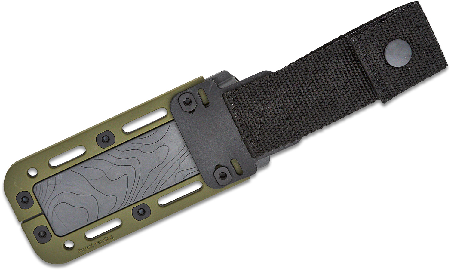 Demko Knives Armiger 4 Fixed Blade Boot Knife 4.25" 80CrV2 Black Powder Coated Double Edge Spear