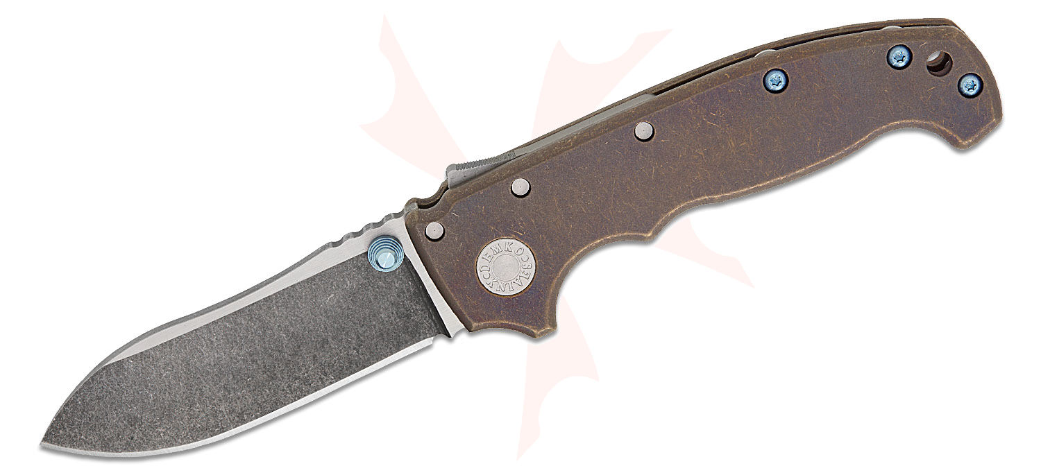 Andrew Demko Custom AD20 Shark Lock Folding Knife 3.625