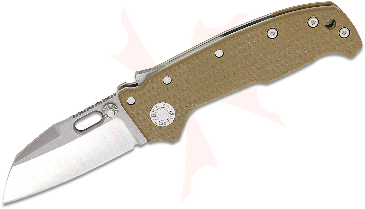 Andrew Demko Machine Ground AD20 Compact Shark Lock Folding Knife 