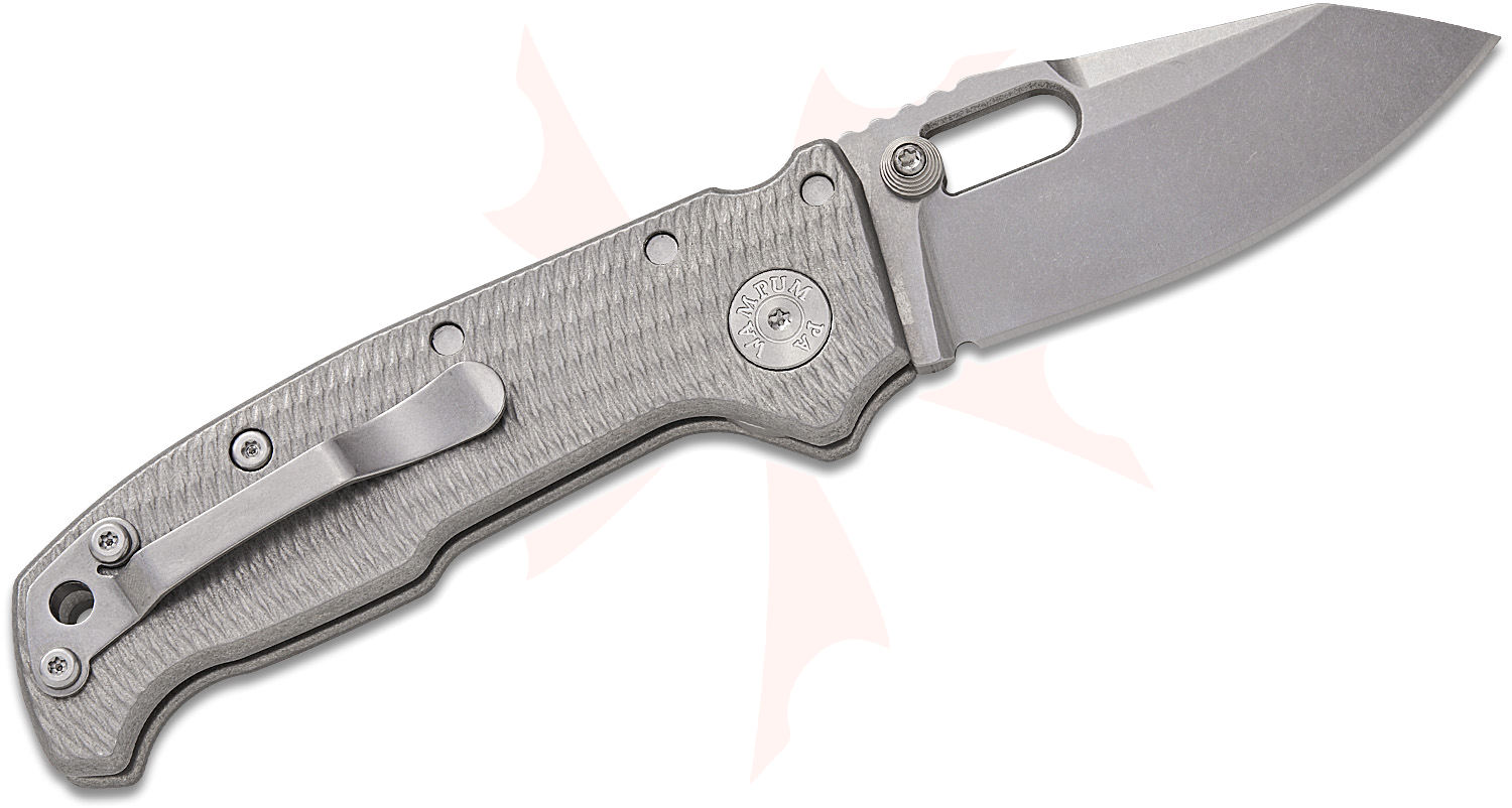 Andrew Demko Machine Ground AD20 Compact Shark Lock Folding Knife