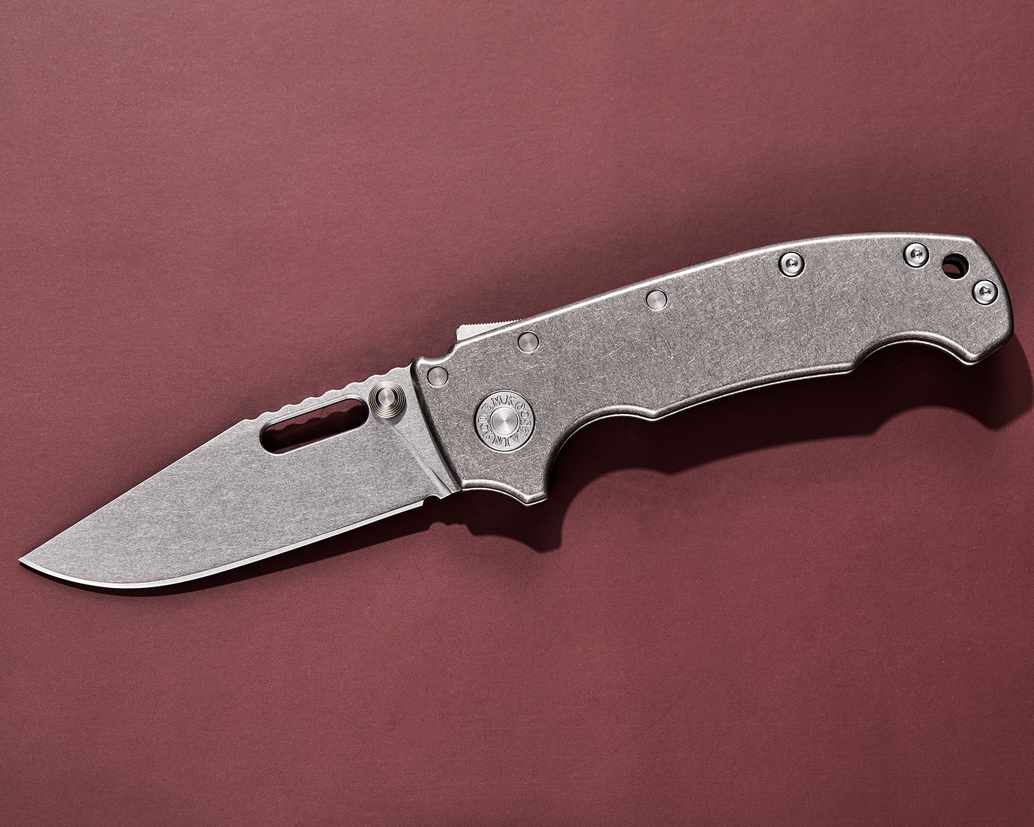 Andrew Demko MG AD20I Slim Shark Lock Folding Knife 3.5
