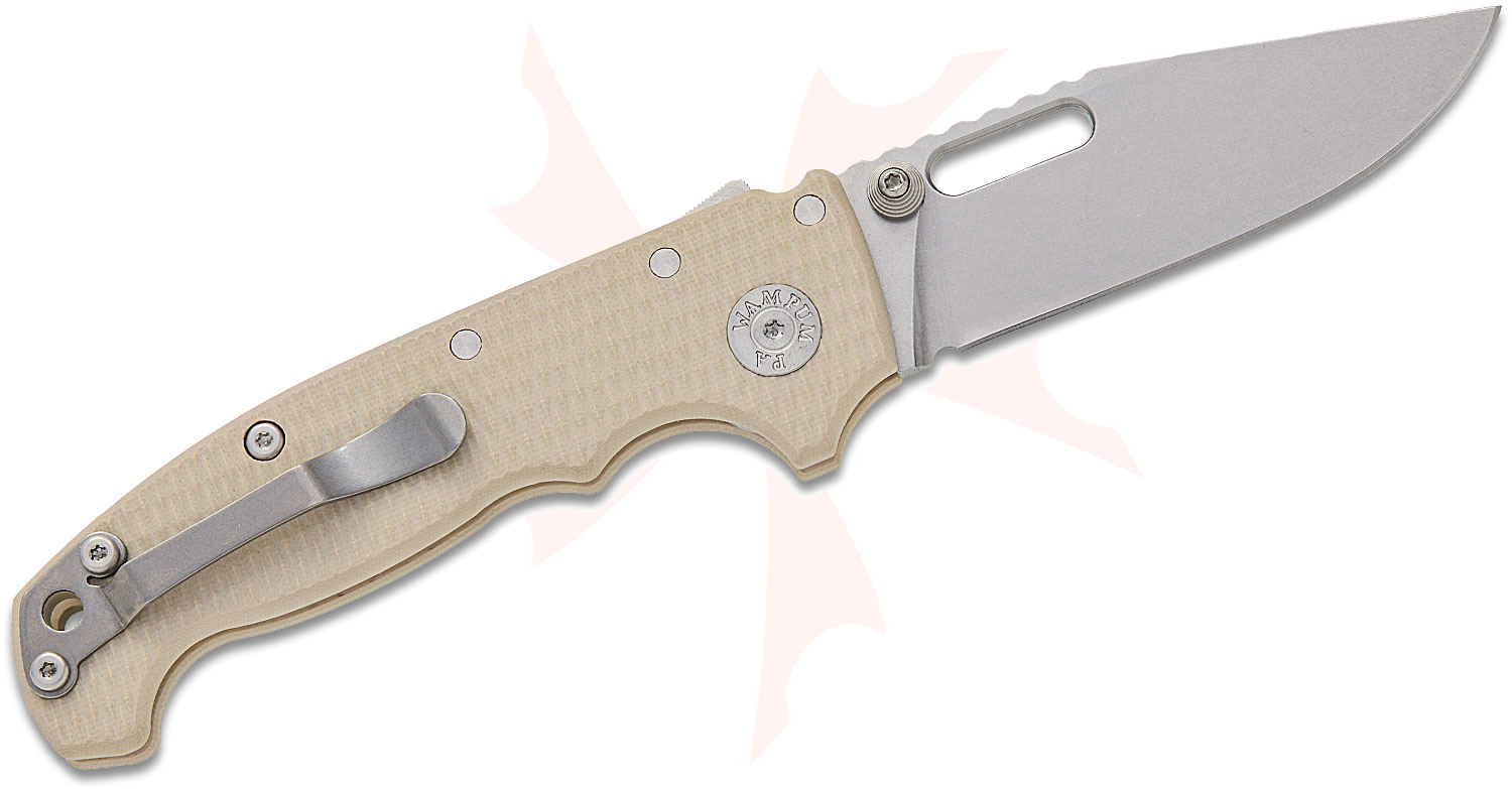 【新品未使用】SEGA GUNBLADE NY AM3研特製賞状　当時物非売品 Andrew Demko MG AD20I Slim Shark Lock Folding Knife 3.5