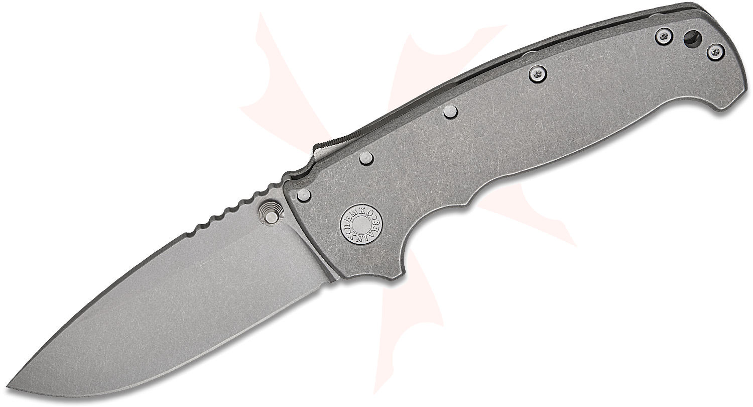 Andrew Demko Machine Ground AD20XL Shark Lock Folding Knife 4.125