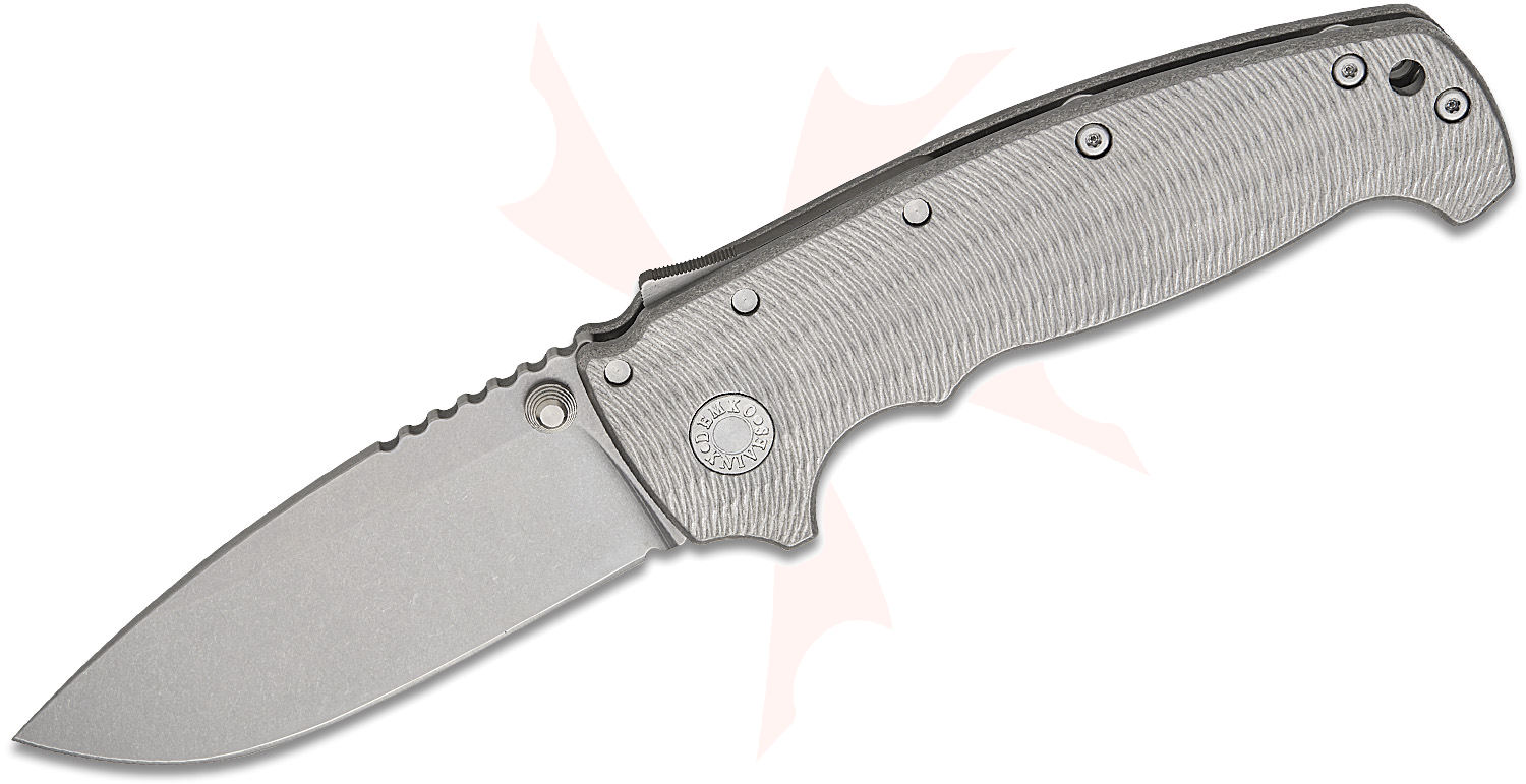 Andrew Demko Machine Ground AD20XL Shark Lock Folding Knife 4.125