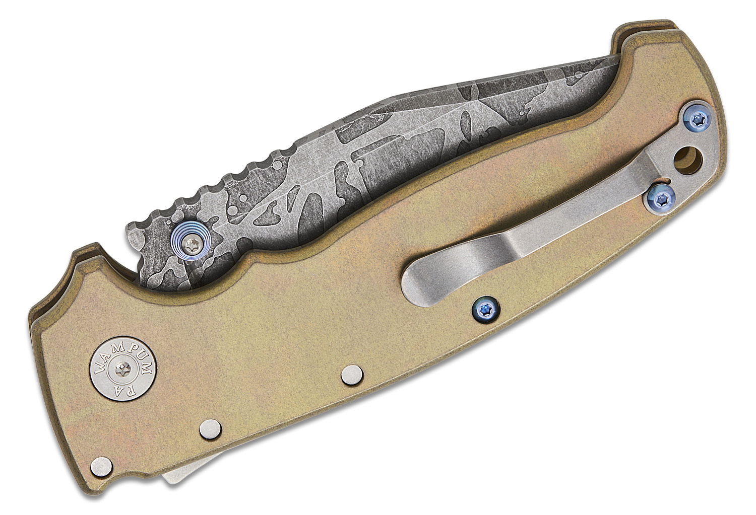 Andrew Demko Custom AD20 XXX Shark Lock Folding Knife 4.125
