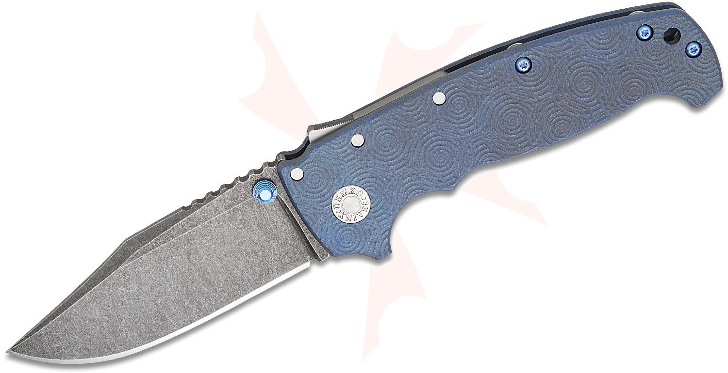 Andrew Demko Custom AD20 XXX Shark Lock Folding Knife 4.125