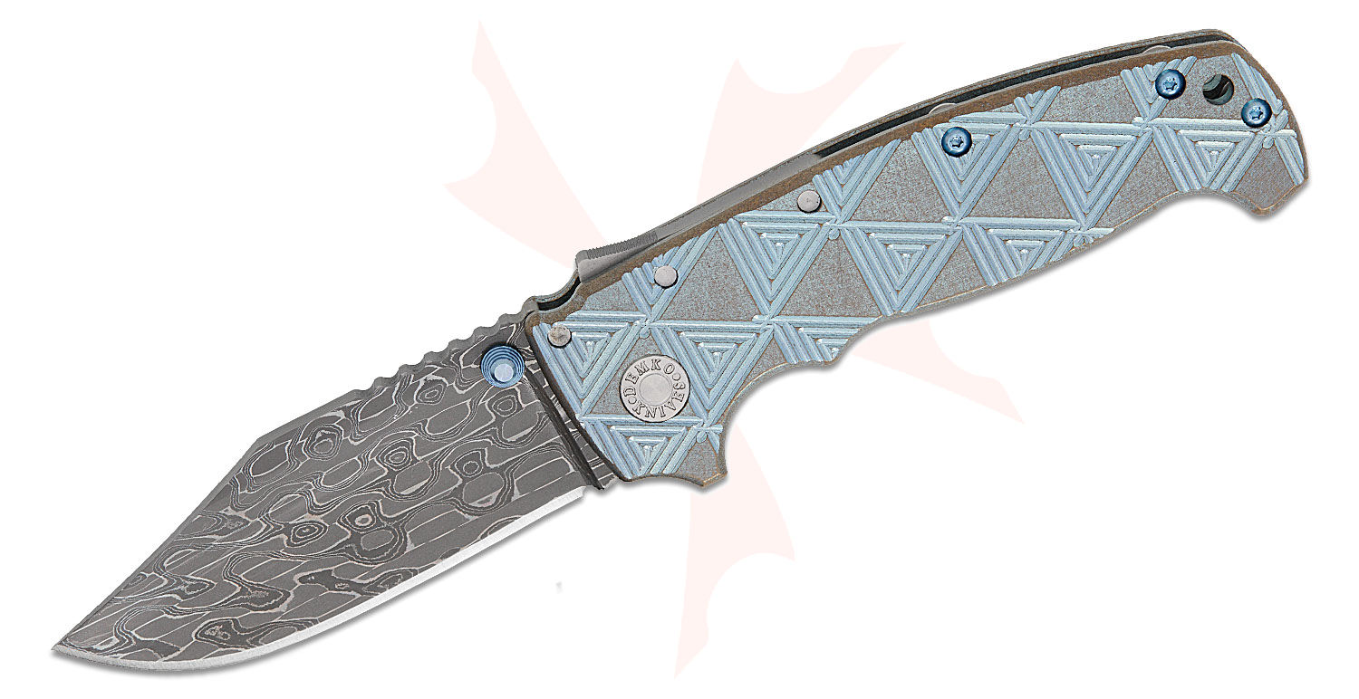 Andrew Demko Custom AD20 XXX Shark Lock Folding Knife 4.125