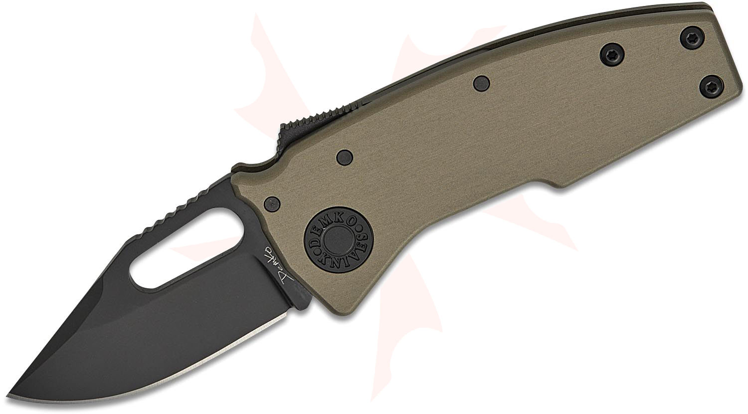 Andrew Demko Nano Shark Stealth Shark Lock Folding Knife 2.375