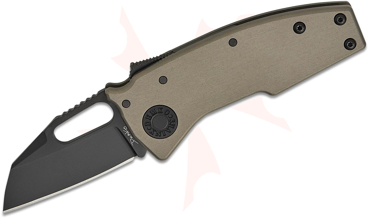 Andrew Demko Nano Shark Stealth Shark Lock Folding Knife 2.25