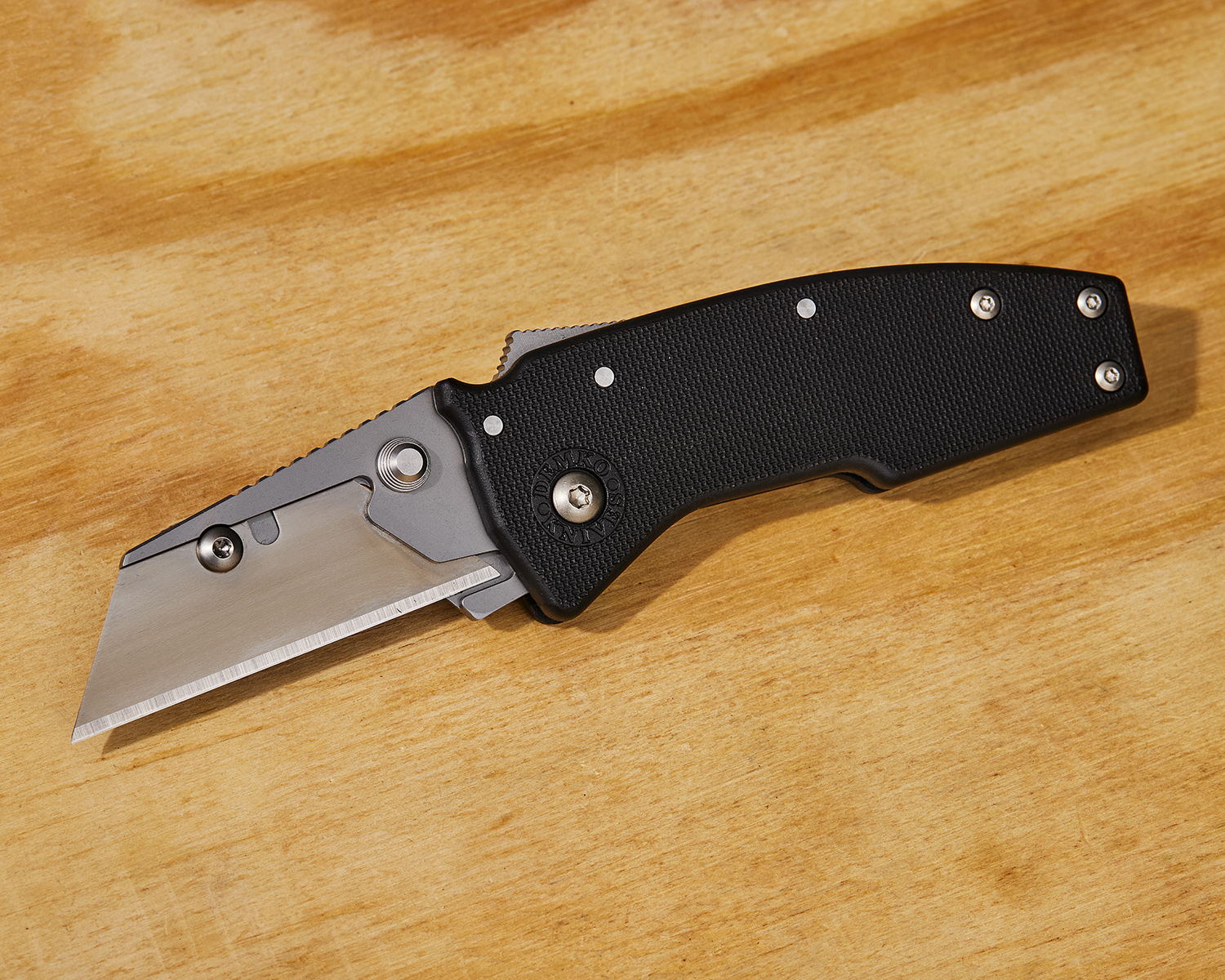 Andrew Demko Razor Shark Shark Lock Folding Knife 2.375