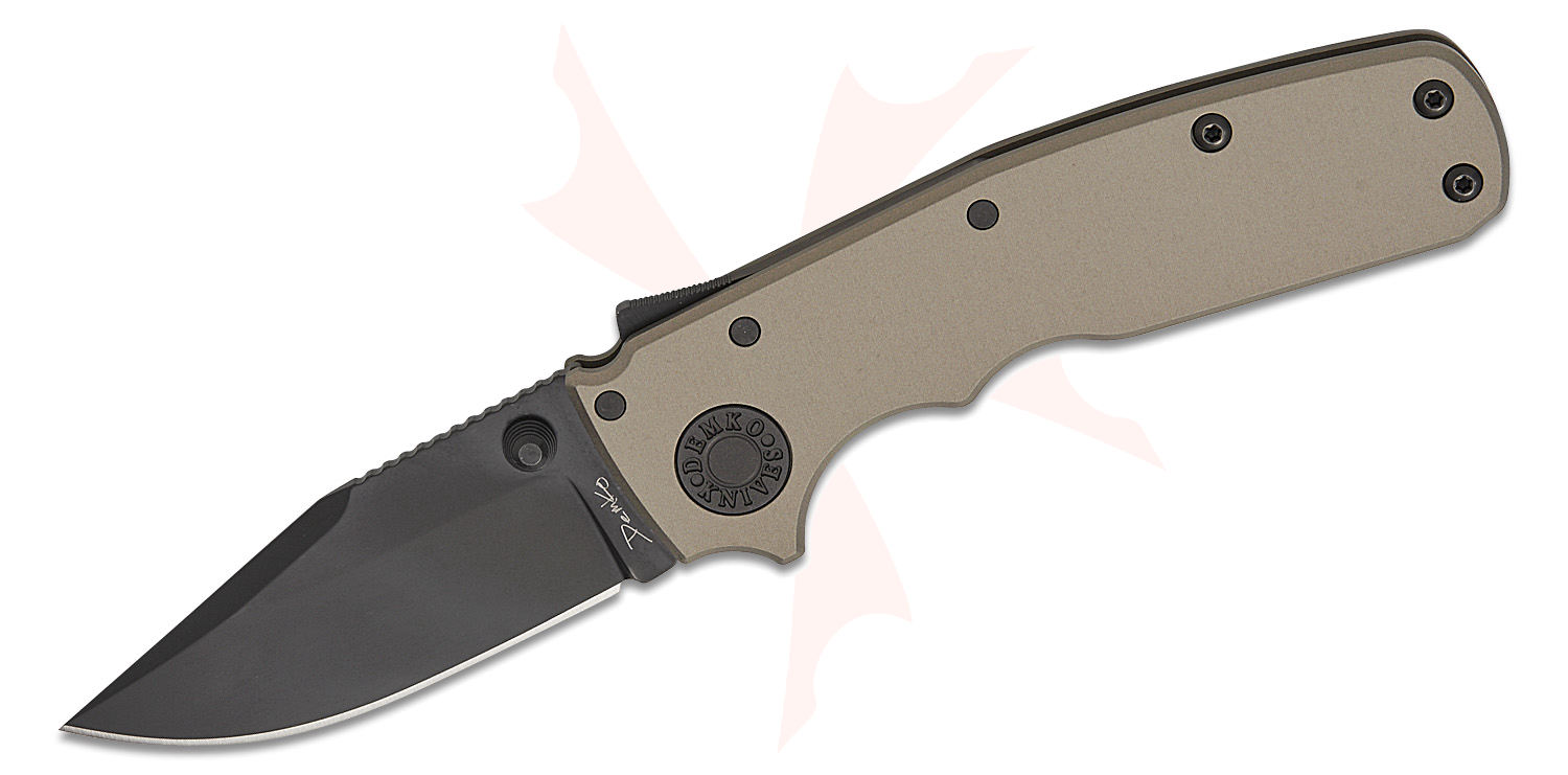 Andrew Demko Shark-Cub Stealth Shark Lock Folding Knife 2.75