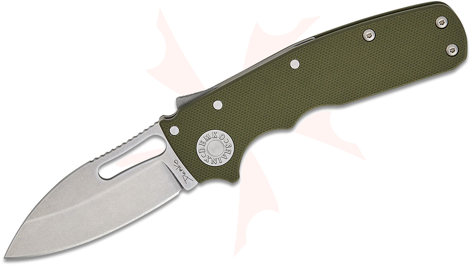 Andrew Demko Shark-Cub Shark Lock Folding Knife 2.75