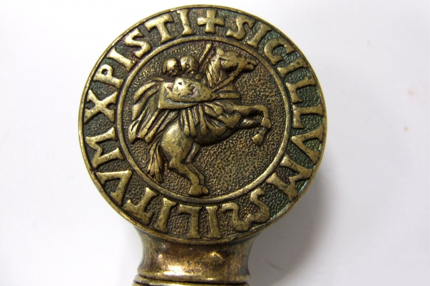Denix Reproduction 12th Century Knights Templar Sword, Brass