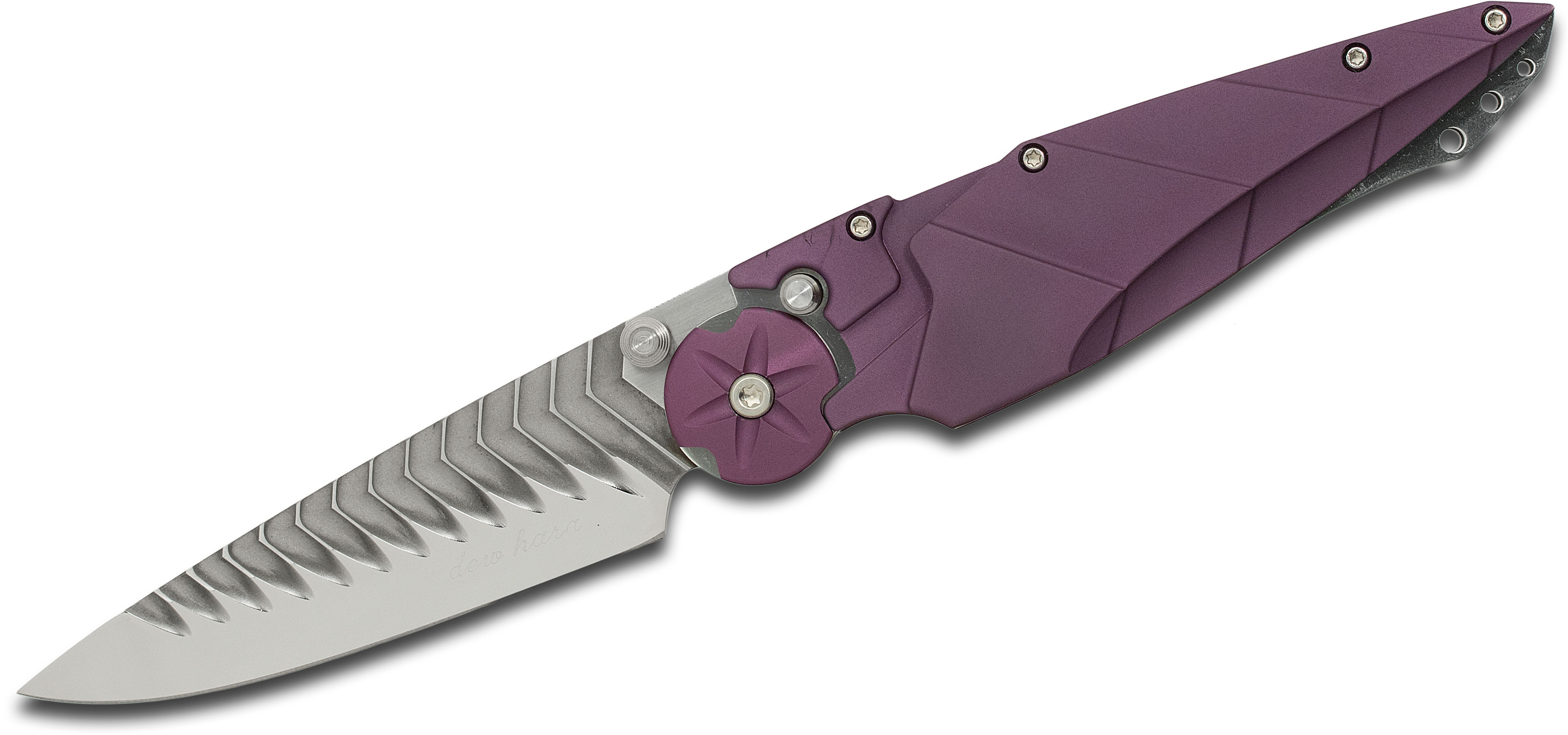 Dew Hara Kabuto Custom Folding Knife 3.5
