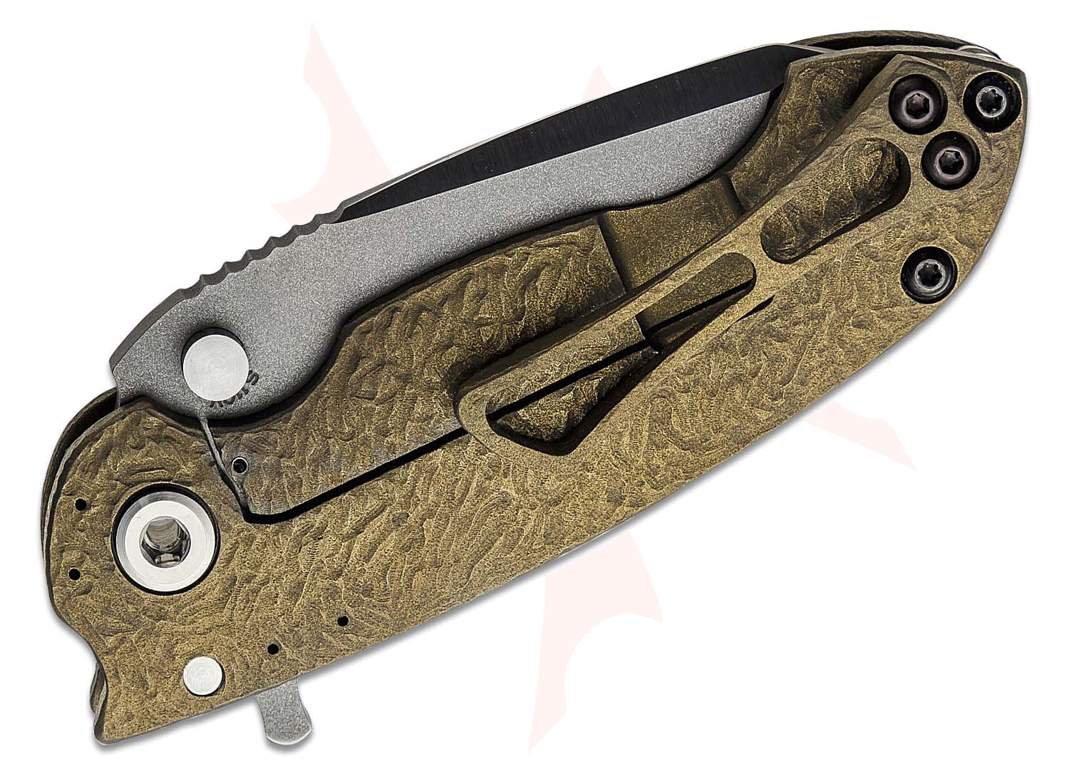 DireWare Custom SOLO V5 Flipper Knife 3.75