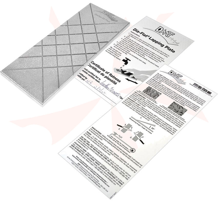 DMT DIAFLAT Plus DiaFlat Lapping Plate, 95 Micron KnifeCenter