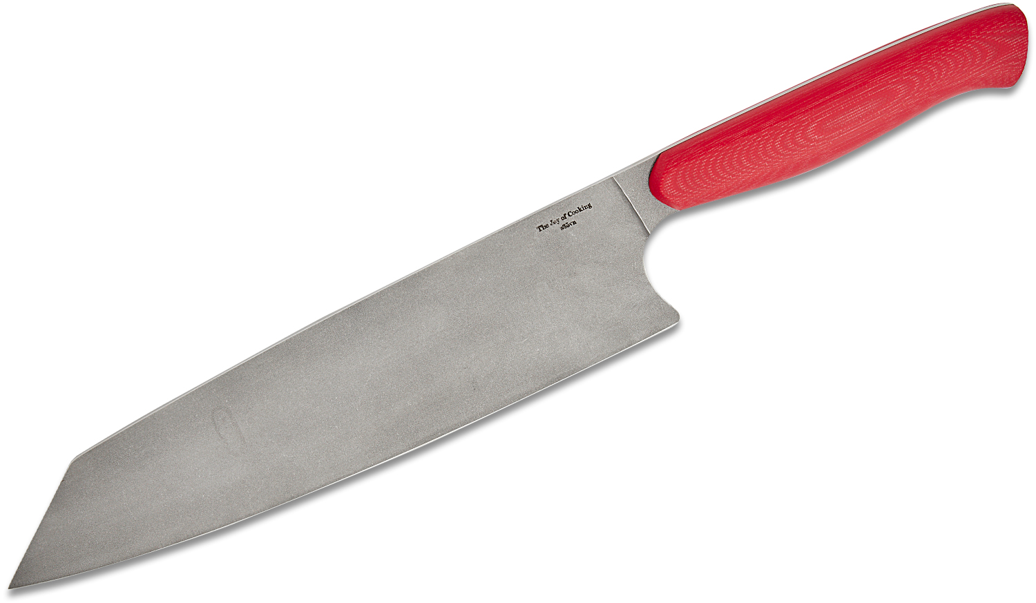 Dogwood Custom Knives Joy of Cooking Santoku Kitchen Knife 8.5