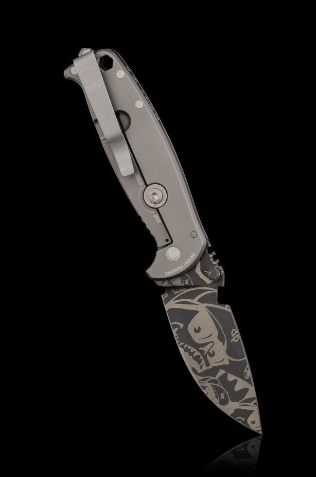 DPx Gear HEST/F Limited Edition Mr. DP Ti Folder 3.1