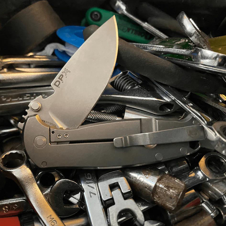 DPx Gear HEST/F Classic Survive Edition Folding Knife 3.1