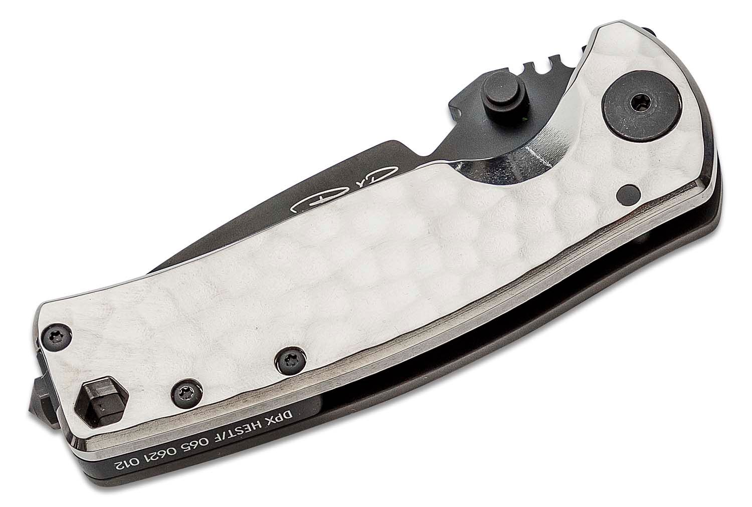 DPx Gear HEST/F Urban Titanium Folding Knife 2.9 CPM-S35VN Black